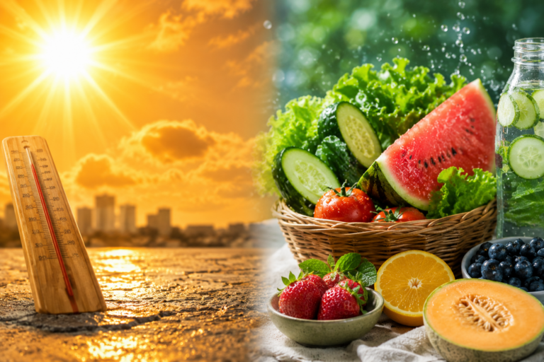 Que manger quand il fait très chaud ?